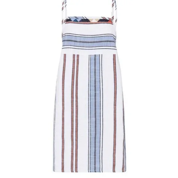 TIGERLILY San Marcos Cotton Stripe Mini Apron Dress RRP$110 - Picture 12 of 16